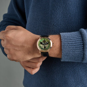 Relógio Chave de asa e roda de boi