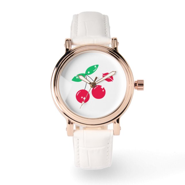 Relógio cherry kiss brillo (Frente)