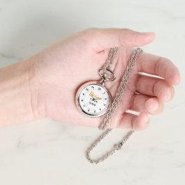 Relógio CHIC! ⏱️ Custom Silver Necklace Watch