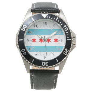 Relógio Chicago City Flag Watch