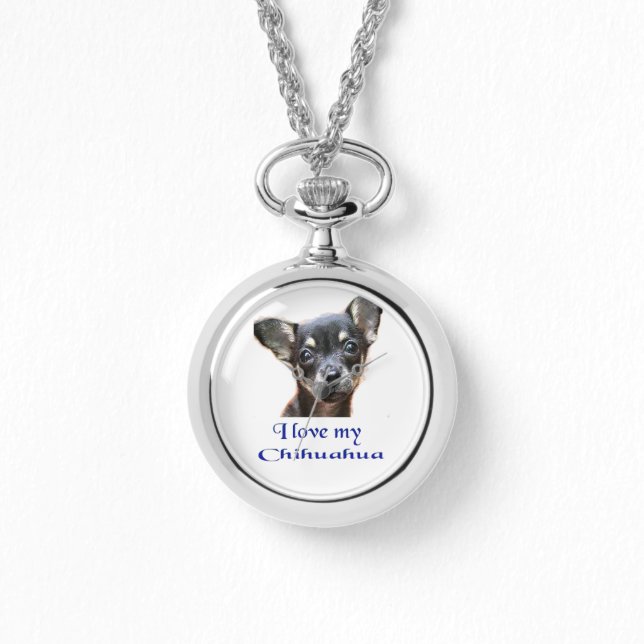 Relógio Chihuahua assiste (Frente)