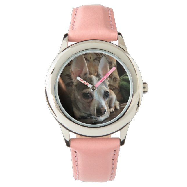 Relógio Chihuahua Dog Watch (Frente)