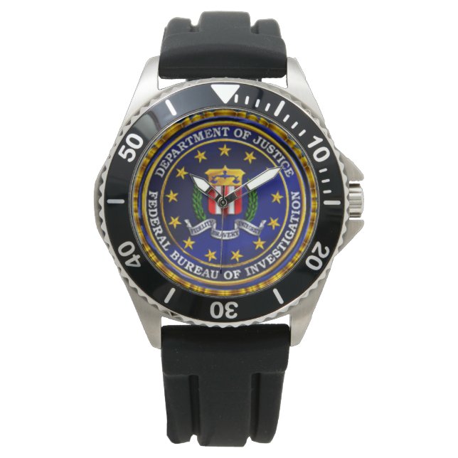 relógio CHRONOGRAPH do FBI (Frente)