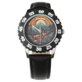 Relógio Ciclo de vida, retro personalizável