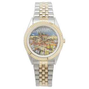 Relógio Cidade Antiga de Praga (Praha) da Torre Bridge