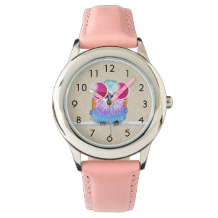 Relógio Cilindro torrado KiniArt Lilac