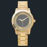 Relógio Cinza e prata metálica 50º aniversário de casament<br><div class="desc">Imagem de textura de cinza metálica de prata com fundo de cinza escura,  texto personalizável para o 50º aniversário de casamento. Diamantes brancos e dourados são imagens de design. Presente perfeito para um aniversário de casamento de ouro de celebração de casal.</div>