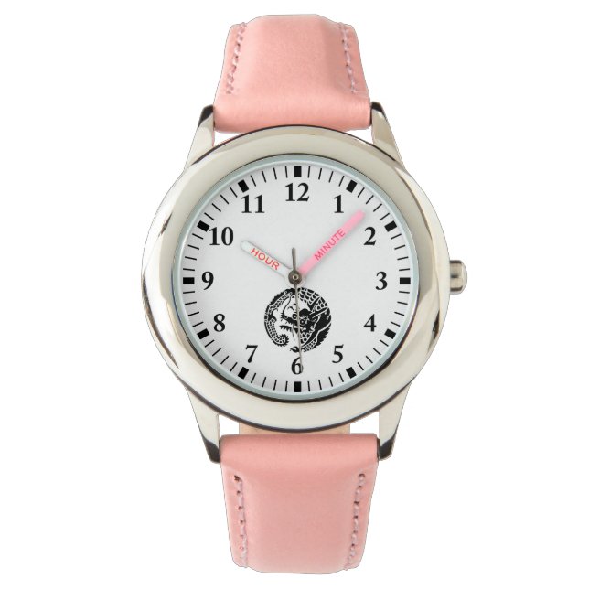 Relógio Círculo do dragão da seita Nichiren Watch (Frente)