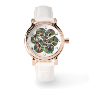 Relógio Círculos de Quack: Uma Aula de Colagem de Pato