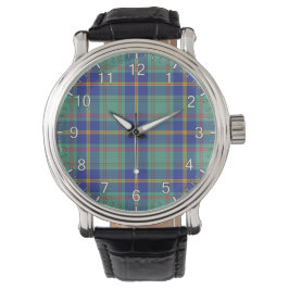 Relógio Clã Clã Eterno Clã US Marine Tartan Xadrez Gift