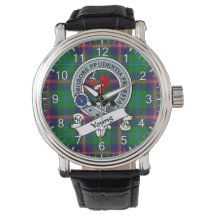 Clã Eterno Clã Young Crachá Tartan Watch