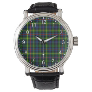 Relógio Clã Farquharson Modern Tartan, Eterno Clássico