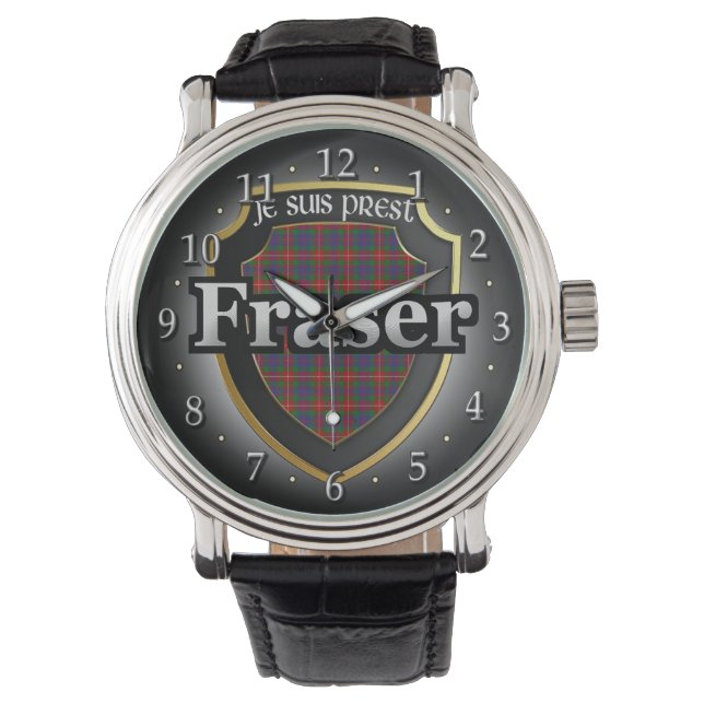 Relógio Clan Fraser do Lovat Scotland Celebration Watch (Frente)