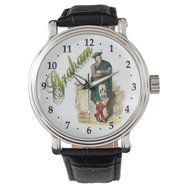 Relógio Clan Graham Scottish Dream Watch (Frente)