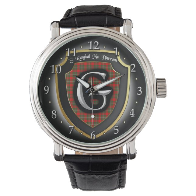 Relógio Clan Gregor Scotland Celebration Watch (Frente)