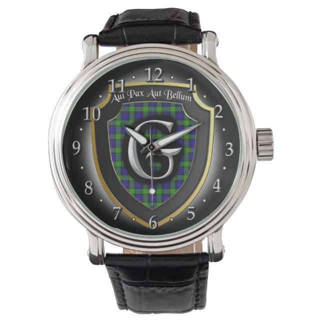 Relógio Clan Gunn Scotland Celebration Watch (Frente)