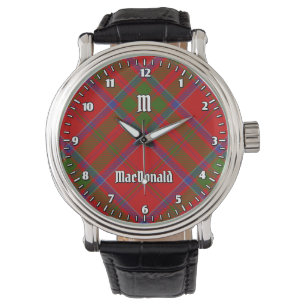 Relógio Clan MacDonald da Keppoch Tartan Watch