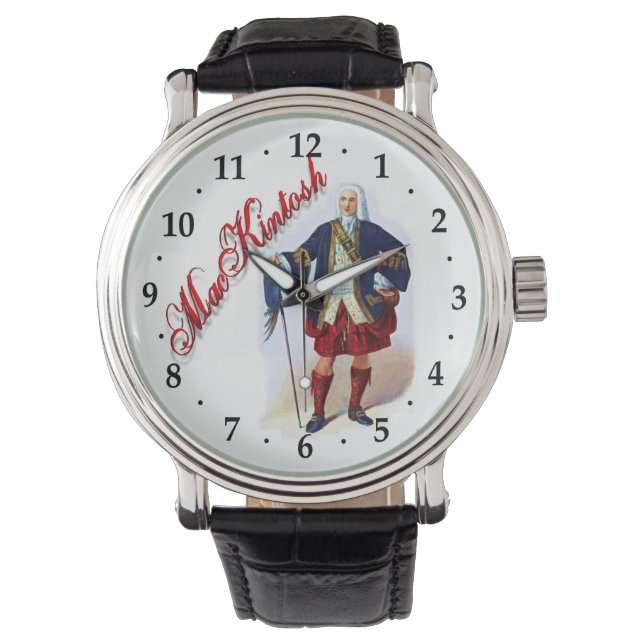 Relógio Clan MacKintosh Scottish Dream Watch (Frente)