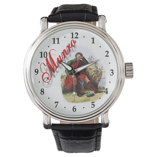 Relógio Clan Munro Scottish Dream Watch (Frente)