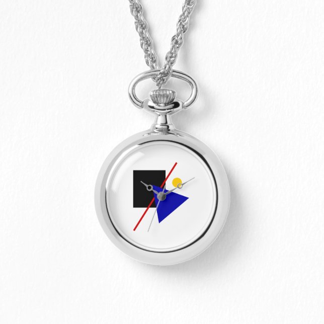 Relógio Classic Bauhaus Art Necklace Watch (Frente)