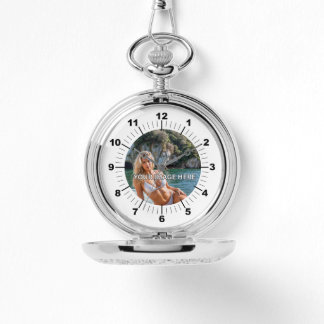 Relógio CLASSIC! 🕰️ Custom Silver Pocket Watch