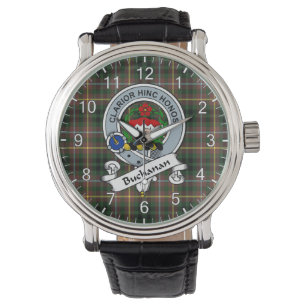 Relógio Classic Timeless Clan Buchanan Hunting Tartan