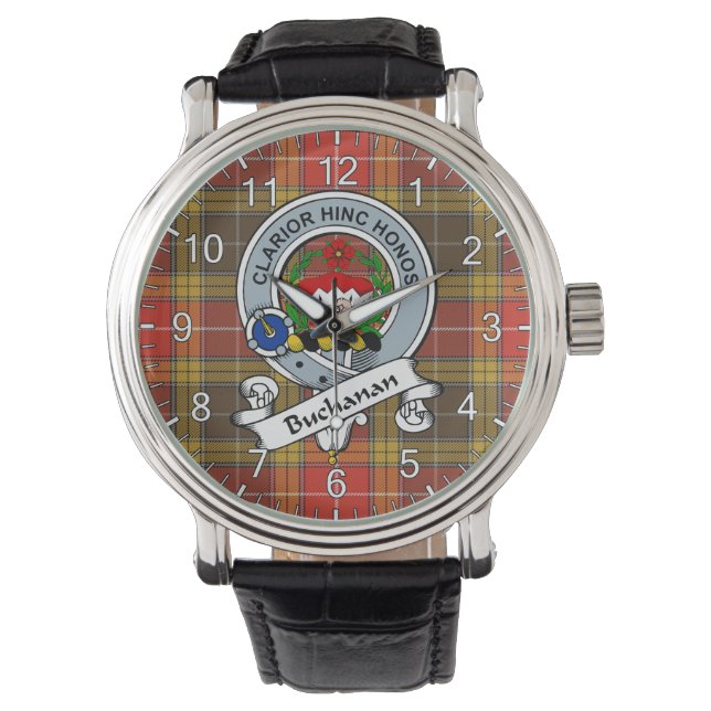 Relógio Classic Timeless Clan Buchanan Old Set Weathered (Frente)