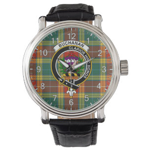 Relógio Classic Timeless Clan Buchanan Old Sett Tartan