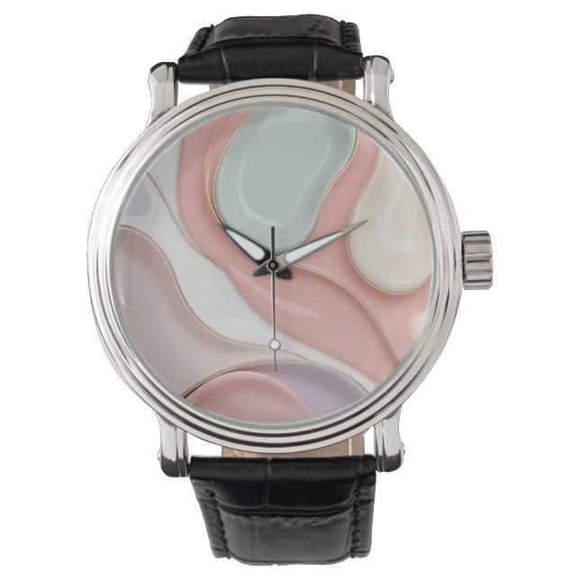Relógio Classic watch in stylish abstract graphic (Frente)