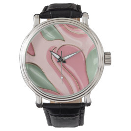 Relógio Classic watch in stylish abstract graphic