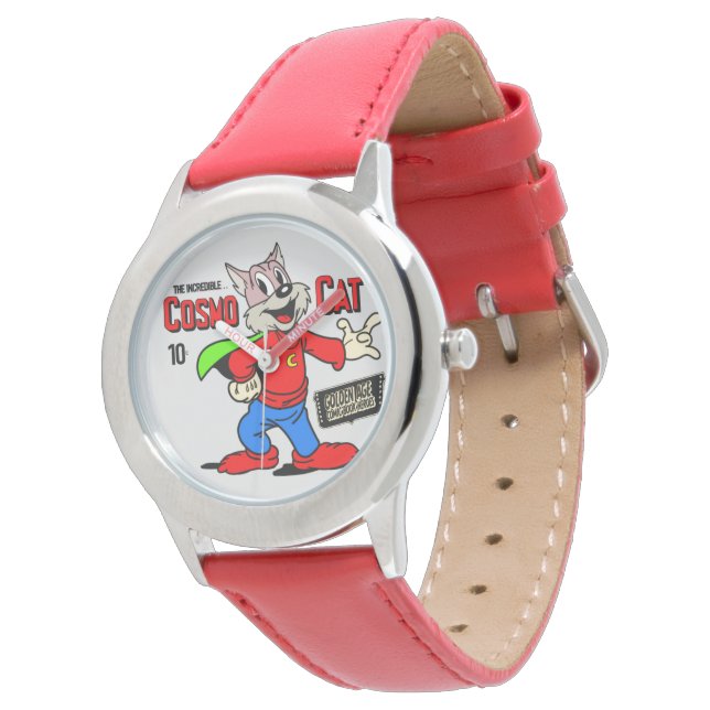 Relógio Clássico Cosmo Cat Kids Watch (Angular)
