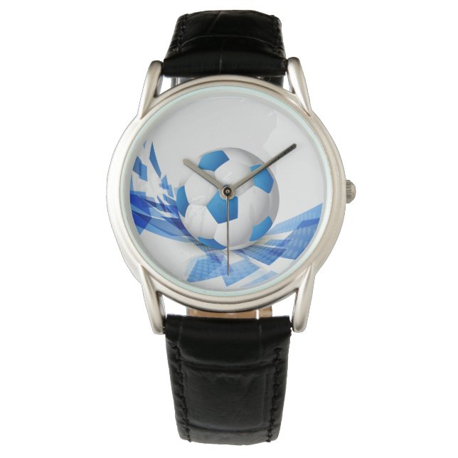 Relógio Clássico de Mens/Futebol (Frente)