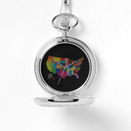 Relógio Clássico de presentes turísticos especiais dos EUA