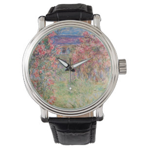 Relógio Claude Monet Rosa Garden Wrist Watch