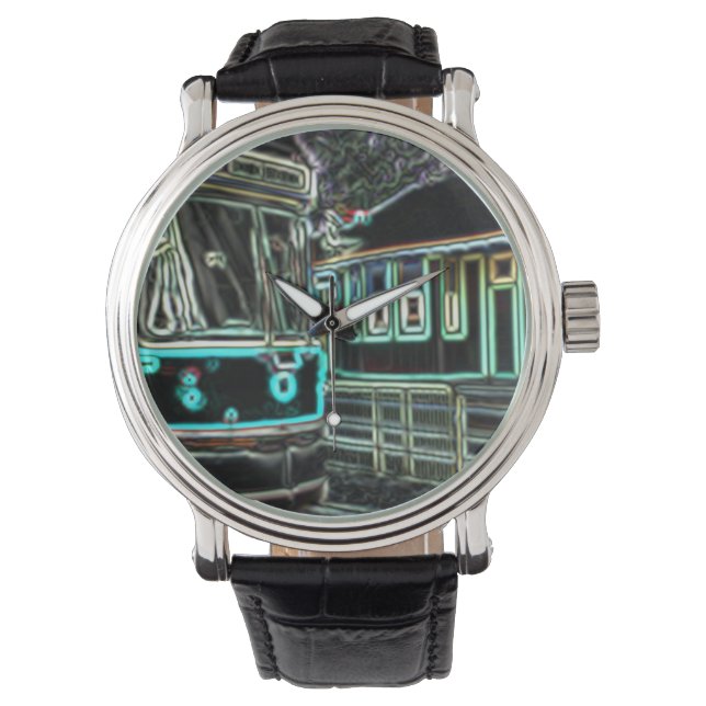 Relógio CLRV Neon no Stn Men's Watch (Frente)
