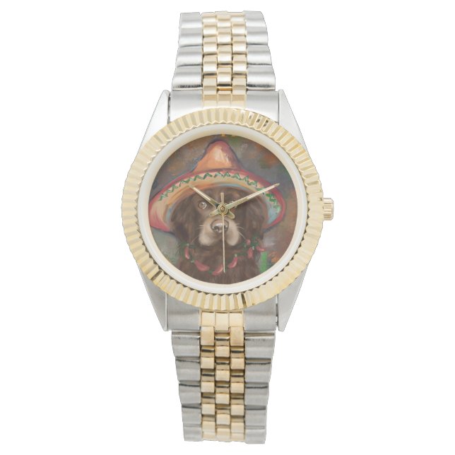 Relógio Cocker Spaniel Americano (Frente)