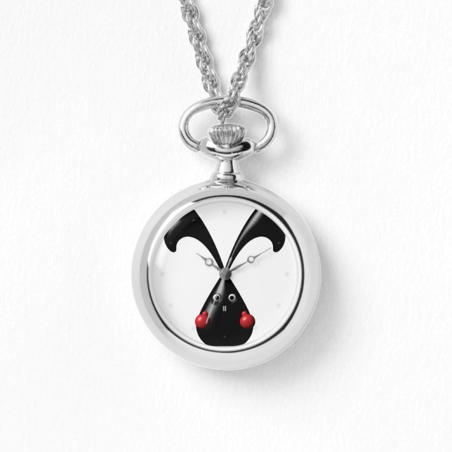 Relógio Coelho Coelhinho Bastante Duro (Frente)