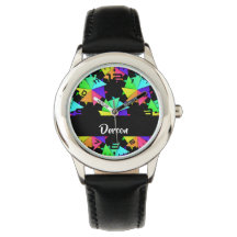 Colorful folded paper pattern