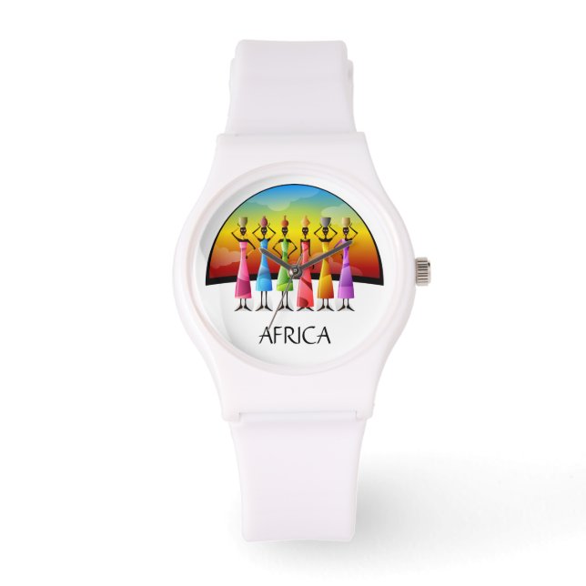 Relógio Colorida African Watch (Frente)