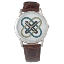 Relógio com Pulseira de Couro Marrom Clássico X In