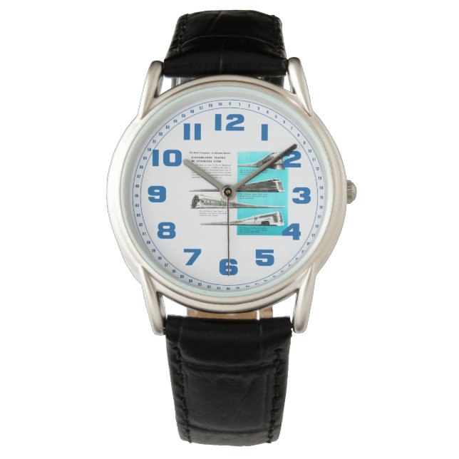 Relógio Companhia Budd - Uma Lenda Ferroviária (Frente)