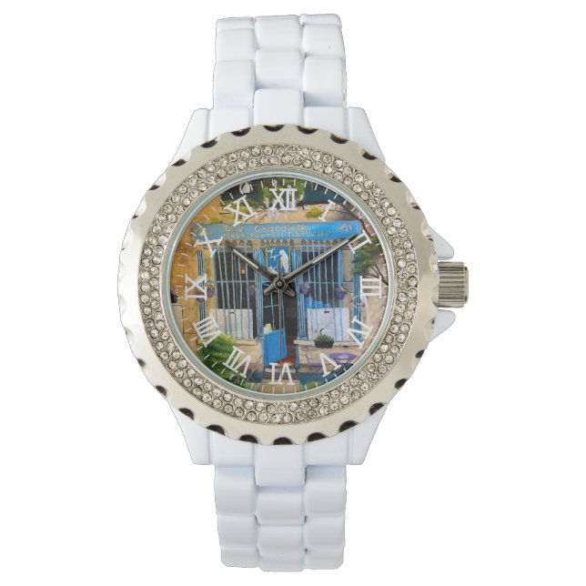 Relógio Compro Chocolat Parisiense, De Gary Poling (Frente)