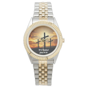 Relógio Conclusão divina: "Acabou" Mulheres Assistentes