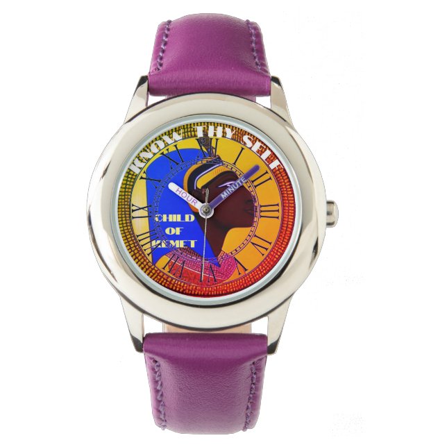 Relógio CONHEÇA-Te A Si Próprio (Frente)