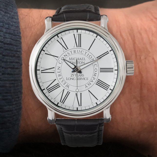 Relógio Construction Company Long Service Award Watch (Criador carregado)