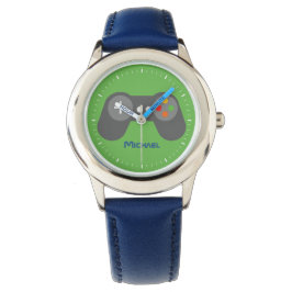 Relógio Controladora de videogame verde