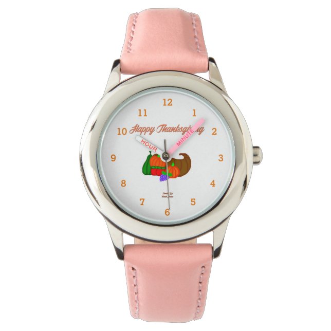 Relógio Cornucopia Kids Stainless Steel Watch de Ação de G (Frente)