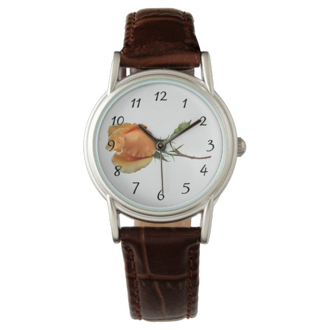 Relógio Corte de rosa solteiro (Frente)