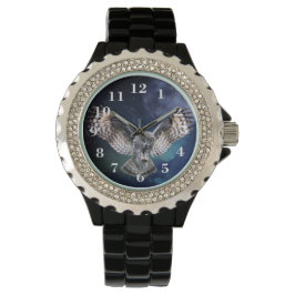 Relógio Coruja em Voo