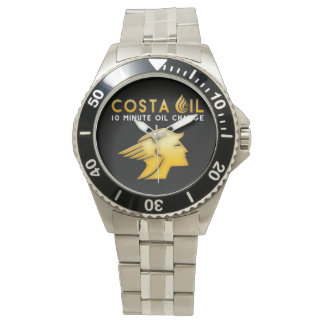 Relógio Costa Oil Silver Watch